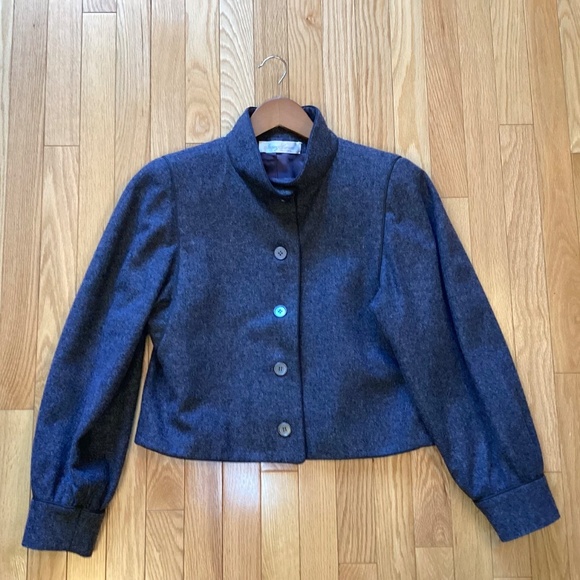 Irving Samuel Montreal Wool Blend Suit Jacket, size 10, like new - Picture 6 of 11